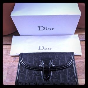 Vintage original vinyl long wallet, never used